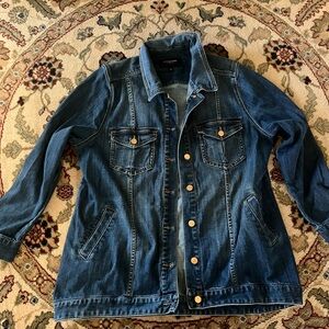 Liverpool Los Angeles Dark Blue Denim Jacket